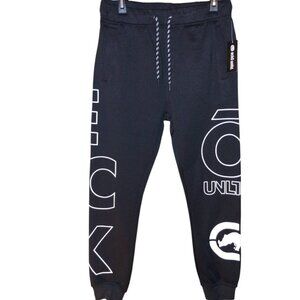 ECKO UNLTD 4 pocket SWEATPANTS MEN'S BLACK NWT MSRP $48.00 S E034G1310